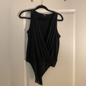 EXPRESS Black Bodysuit
